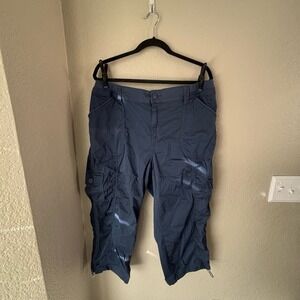 STYLE AND CO WOMEN'S CASUAL LOUNGE CAPRI MID RISE PANTS Size 16W